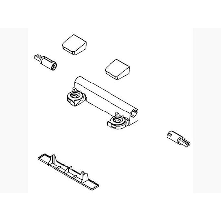 Kohler Readylatch Hinge Assembly Kit, Eb K-1416150-NY